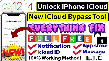 How to Bypass iPhone iCloud with Everything Fix in Full Free | New iCloud Bypass Tool | 100% Working