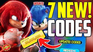 ⚠️KNUCKLES!⚡CODES⚠️SONIC SPEED SIMULATOR ROBLOX CODES 2024 - SONIC SPEED CODES screenshot 2