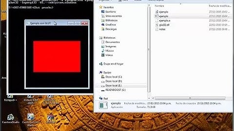 C++ / MinGW # 8 - GLUT Application