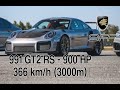 9ff gt2 rs  900 hp  papenburg 3000  366 kmh