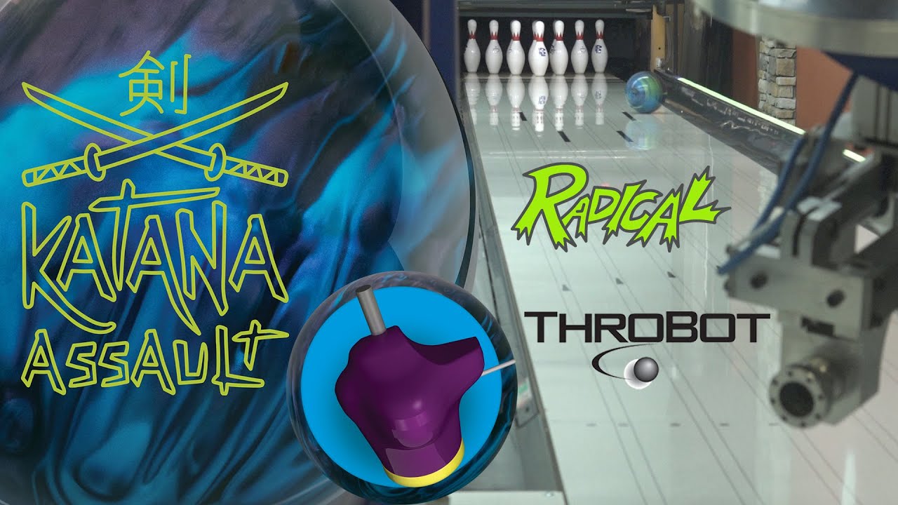 Radical Bowling // Katana Legend // ThroBot Ball Review // URD 01