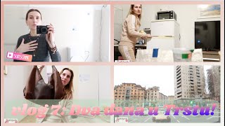 VLOG 7. DVA KISNA DANA U TRSTU!🌧💦☔️ TOUR STANCICA🏠, MAKE UP KOJEG SAM PONIJELA NA PUT💅🏻