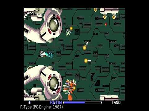 R Type I Intro Sequence 1 PC Engine Shorts Pcengine