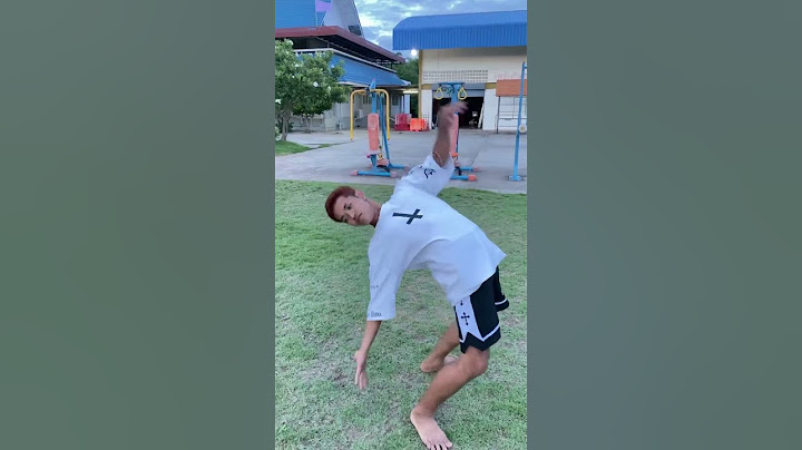 ขอมาจัดให้ สอนตีลังกาหลังเเบบ