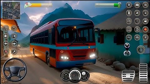 Indian Bus Driver Simulator 2024 - Mobile First Bus Transporter Driving - Android GamePlay b1