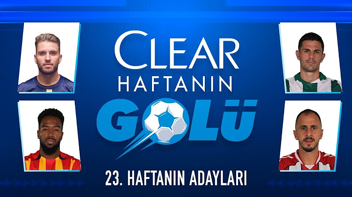 Trendyol Süper Lig 23. Haftanın En Güzel Golleri 2024/25 #Clear