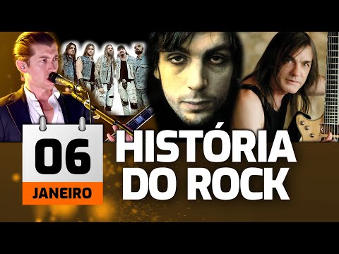06 de Janeiro na História do Rock - ROCKLOGIA