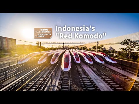 From freehand brush work to claborate-style painting: Indonesias Red Komodo @cgtn