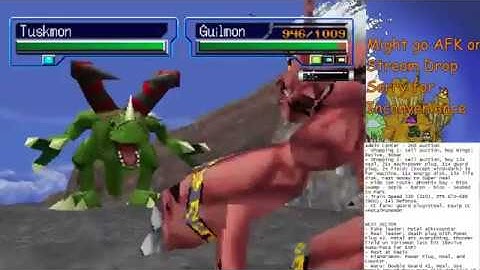 Digimon World 3 Guilmon Speedrun : Farming Counter Crest
