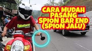 Spion Jalu Spion Bar End Bulat Universal Nmax Aerox Pcx Vario Beat Mio Vespa W175 Xabre Vixion Dll