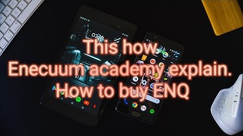 This how Enecuum academy explain. How to buy ENQ