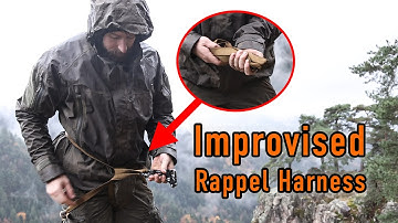 Tubular Webbing to Rappel Harness