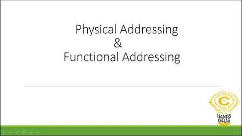 Physical Addressing and Functional Addressing methods in Diagnostics | ISO 14229 | UDS | Automotive
