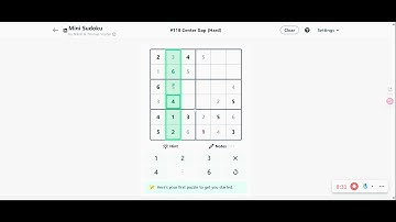 Linkedin Mini Sudoku #118 Today