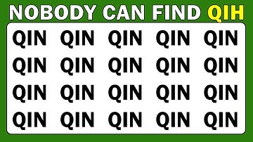 Find The Odd One Out | Test Your Observation Skills 👀 | Number and Letter Edition