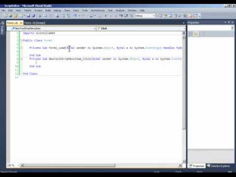 How to make a script editor in Visual Basic(VB.NET) [Part-3]