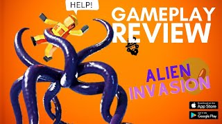 Alien Invasion Gameplay - RPG Idle Space - Multicast Games - Review - First Impressions screenshot 2