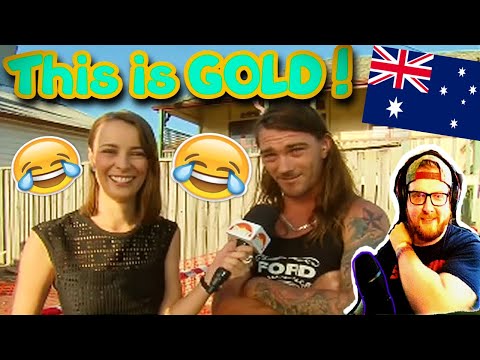 American Reacts to Aussiest Interview EVER - What a Legend