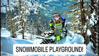 SNOWMOBILE PLAYGROUND | McCall Idaho
