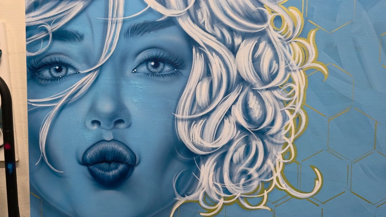 Thumbnail for "KISS ME YOU FOOL" 24X36