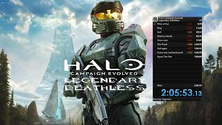 [WORLD RECORD] Halo Campaign Evolved Legendary Deathless (2:05:53)
