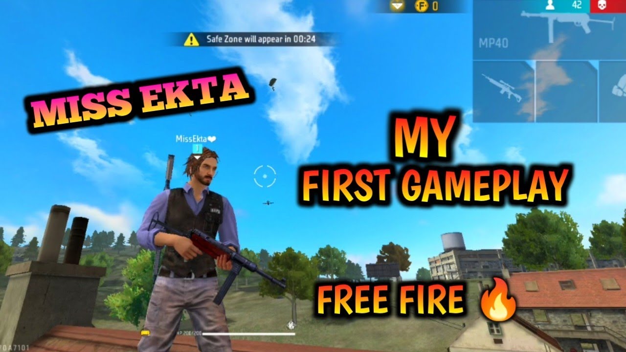 My First Gameplay 21 Kill Garena Free Fire | My First Best Gameplay Br ...