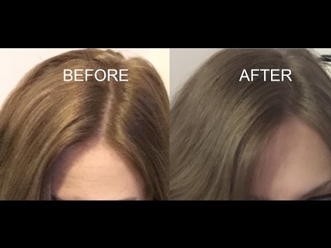 How To Tone Brassy Dark Hair Youtube