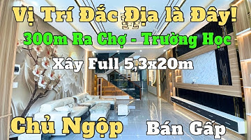 Tâm Tư Bán Gấp Nhà Sổ Hồng Riêng 300m ra Đinh Đức Thiện Rẻ Ngỡ Ngàng Ngay Khu Đô Thị 5 Sao