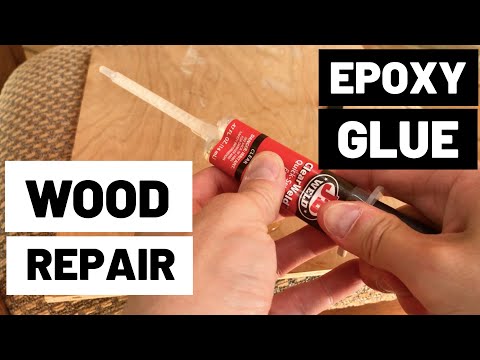 DIY Wood Repairs With Epoxy Glue