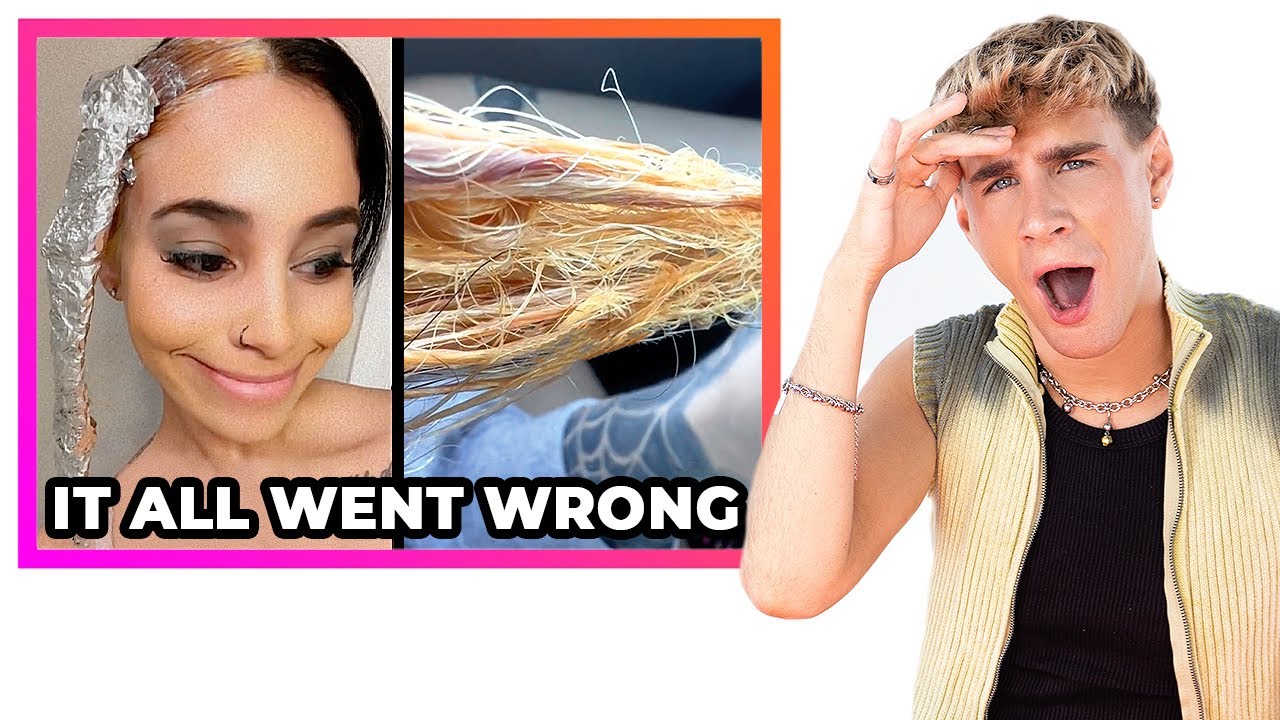 Hairdresser Reacts To Horrifying TikTok Hair Fails