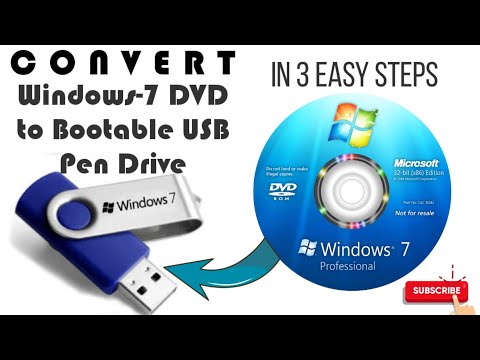 How to create an ISO File, Copy windows 7 from DVD