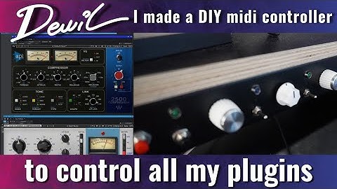 DIY midi controller to control all my plugins