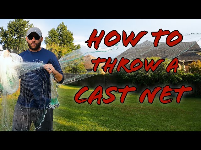 The Easiest Way to Throw a Cast Net and Not Get Wet, No Teeth, No