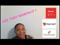 POSHMARK | MERCARI | DEPOP REVIEW  pros & cons