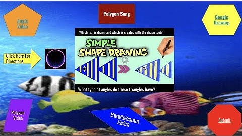 How To Use Shapes, and  Fill Tools in Google Drawing