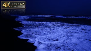 Ocean White Noise For Deep Sleep - Goodbye Stress To Sleep Deeply With Big Ocean Waves At Night