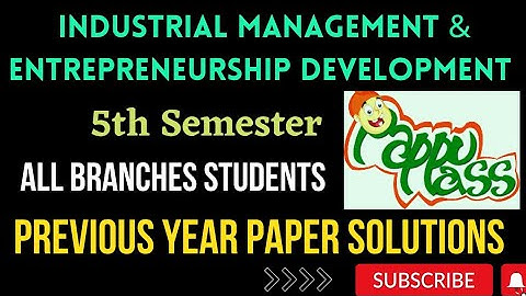 IMED Previous year questions series and its solutions. IMED important questions Solutions 5th Sem