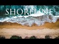 SHORELINE. aerial drone video. *Tuscany coastline*