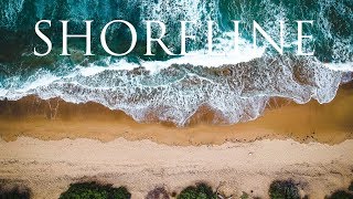 SHORELINE. aerial drone video. *Tuscany coastline*