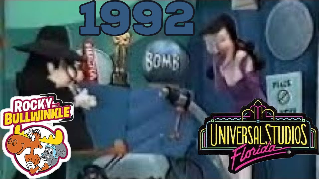 Adventures of Rocky and Bullwinkle STAGE SHOW | *1992* Universal Studios Florida