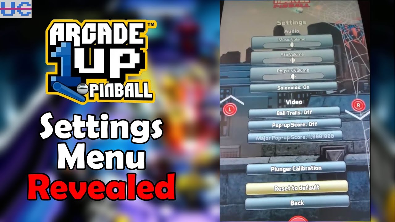 BREAKING Arcade1up Pinball Options Revealed for Ball Trails, Pop Up