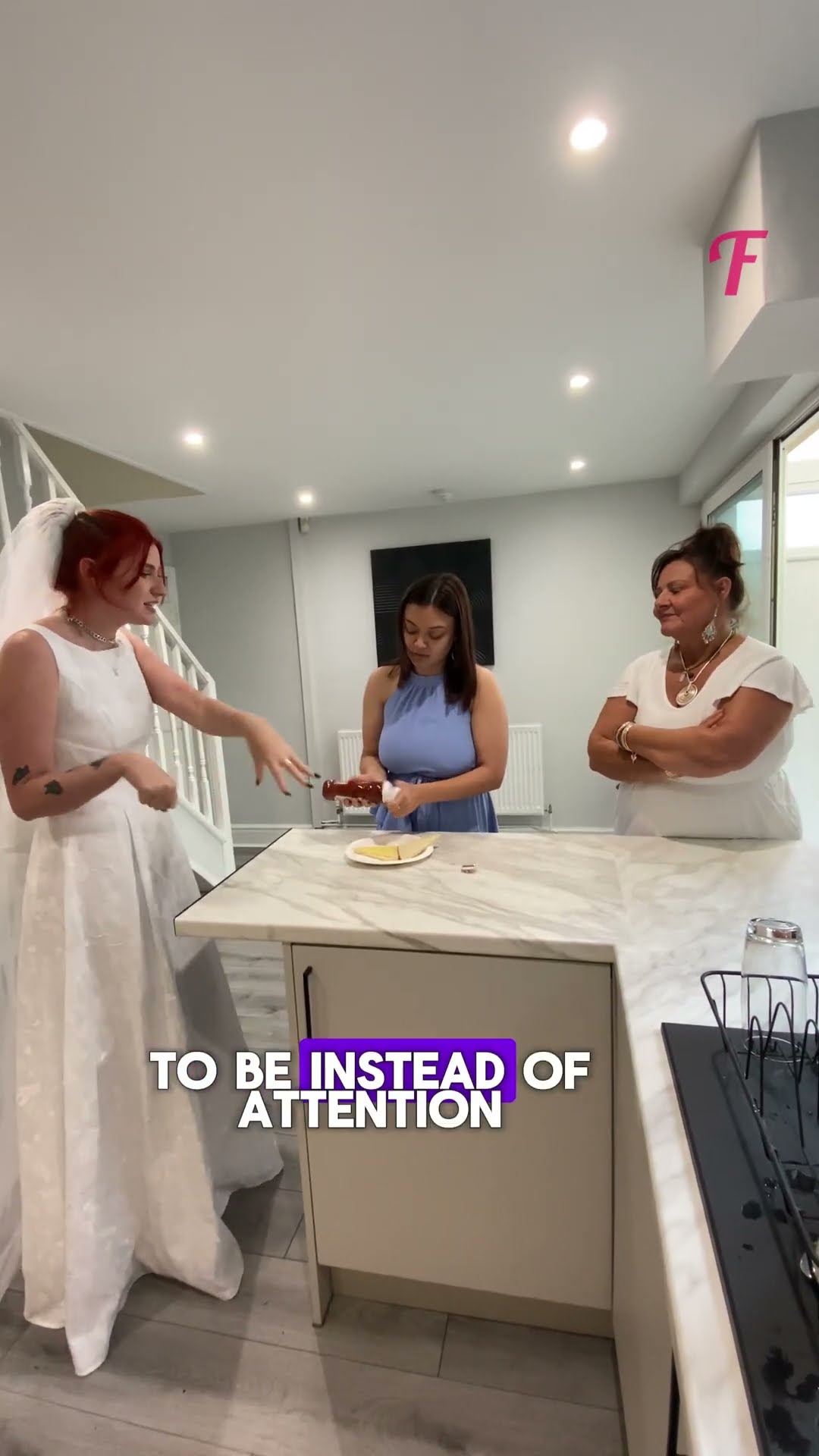 When the Mother in Law Steals the Bride's Spotlight in White #Shorts