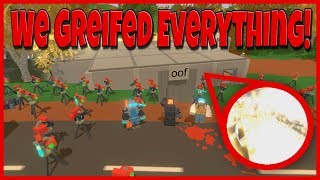 GRIEFING A SERVER I GOT BANNED FROM! - Modded Unturned