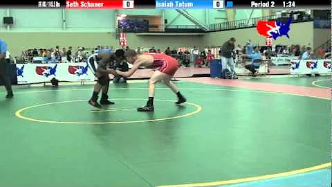 University Natls FS  66 KG / 145.5 lbs: Seth Schan...