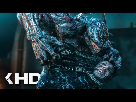 Venom vs. Riot Fight Scene - Venom (2018)