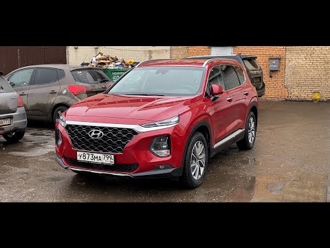 Hyundai Santa Fe New автомобиль для корейского "мубана"