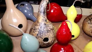 Making Some Birdhouses From Birdhouse Gourds