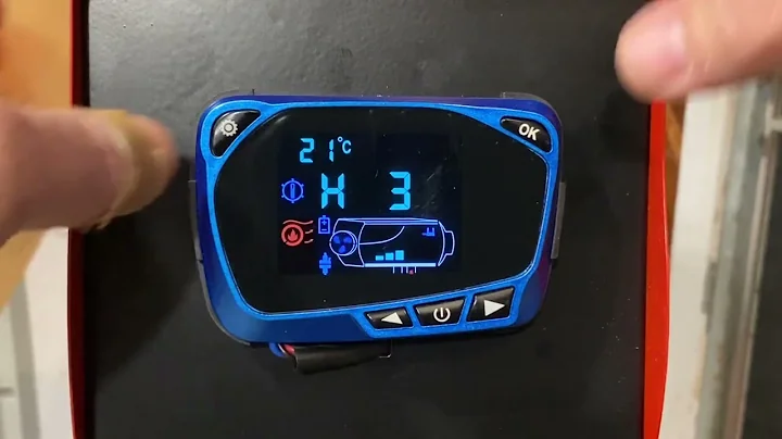 New Blue LCD screen Vevor Chinese Diesel heater