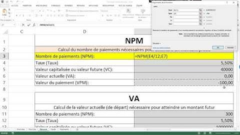 CegepTR - Excel - Fonctions financières - NPM