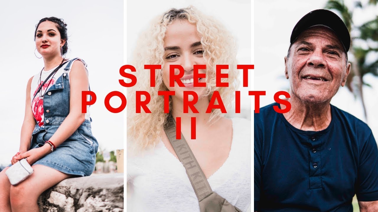 Taking Free Photography Portraits in Miami Beach